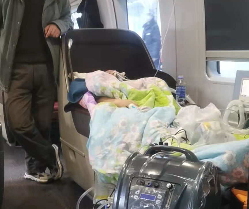 京山市高铁转运